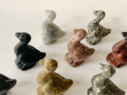 Mini Goose Carving