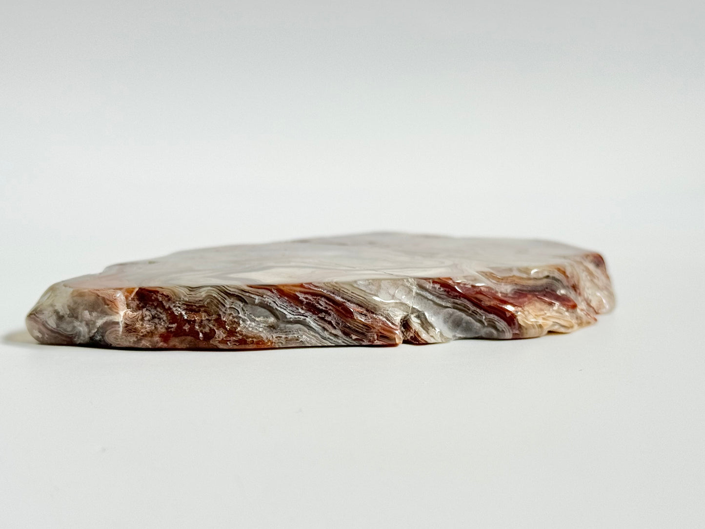 Crazy Lace Agate Slab, polished