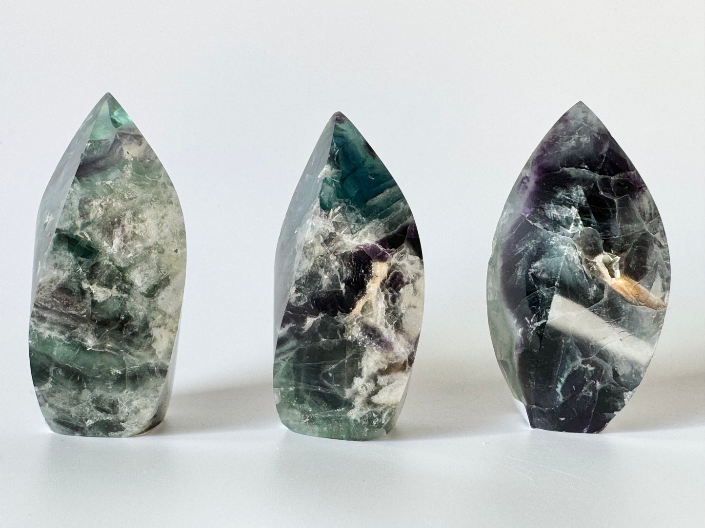 Rainbow Fluorite Flame