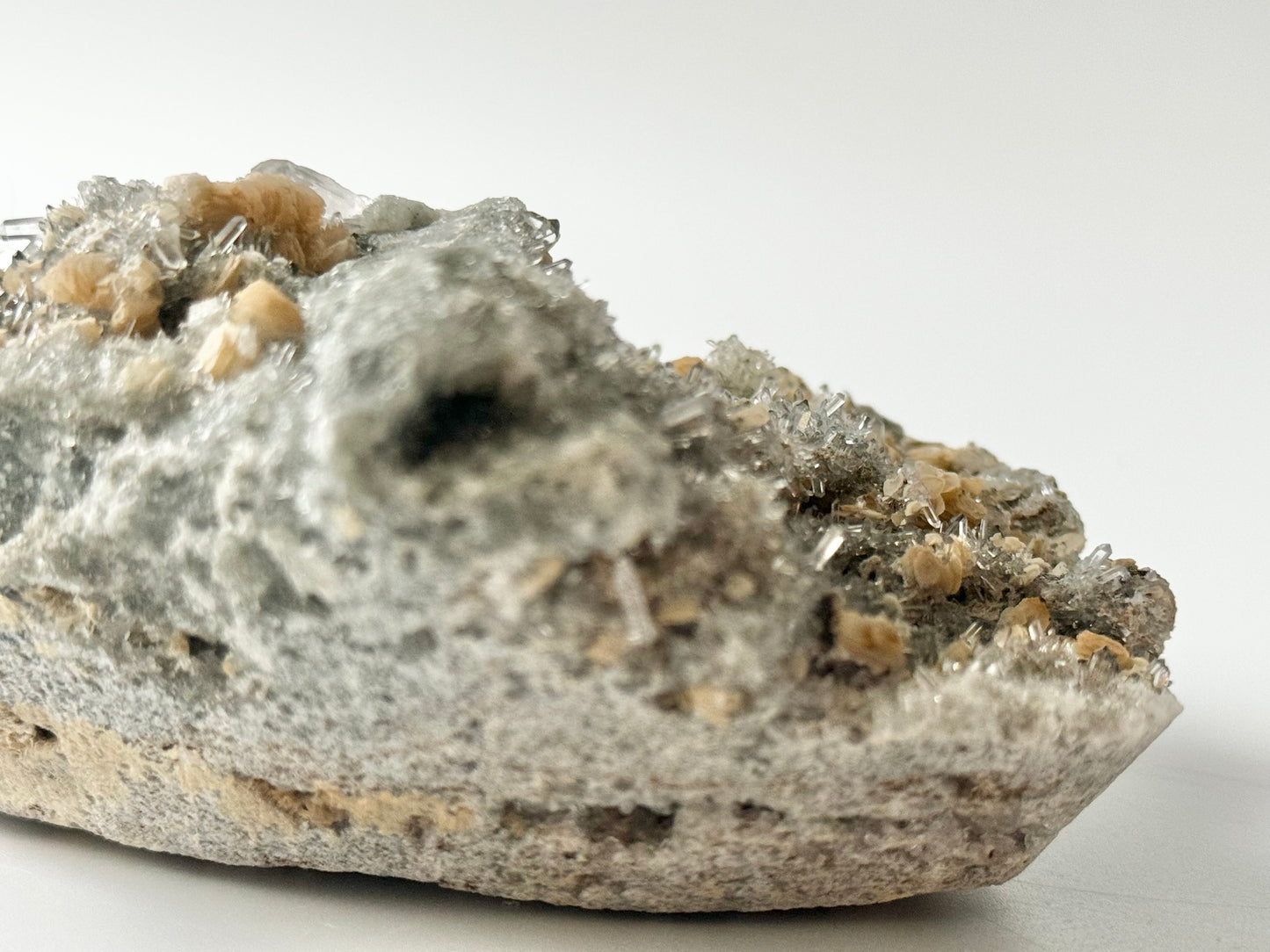 Needle Quartz with Siderite Specimen (E)
