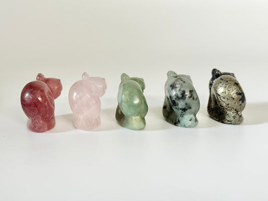 Playful Snail Mini Carving