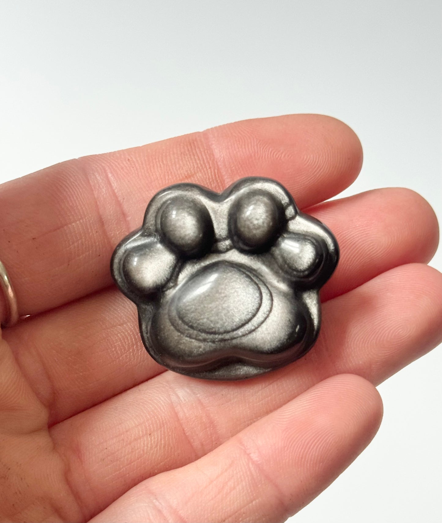 Paw Print Carving