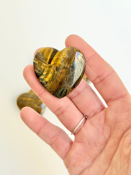 Tiger’s Eye Heart