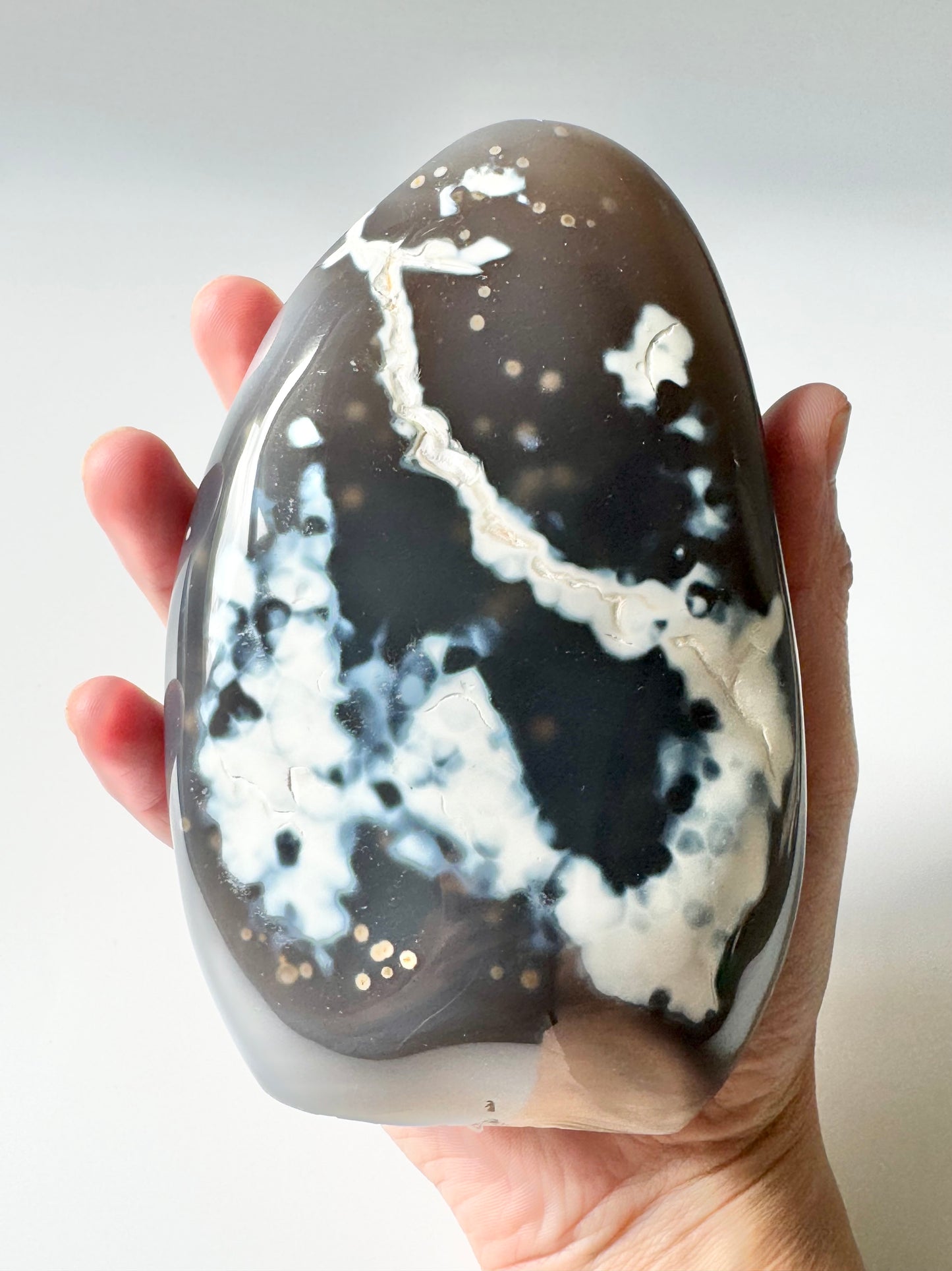 Orca Agate Freeform
