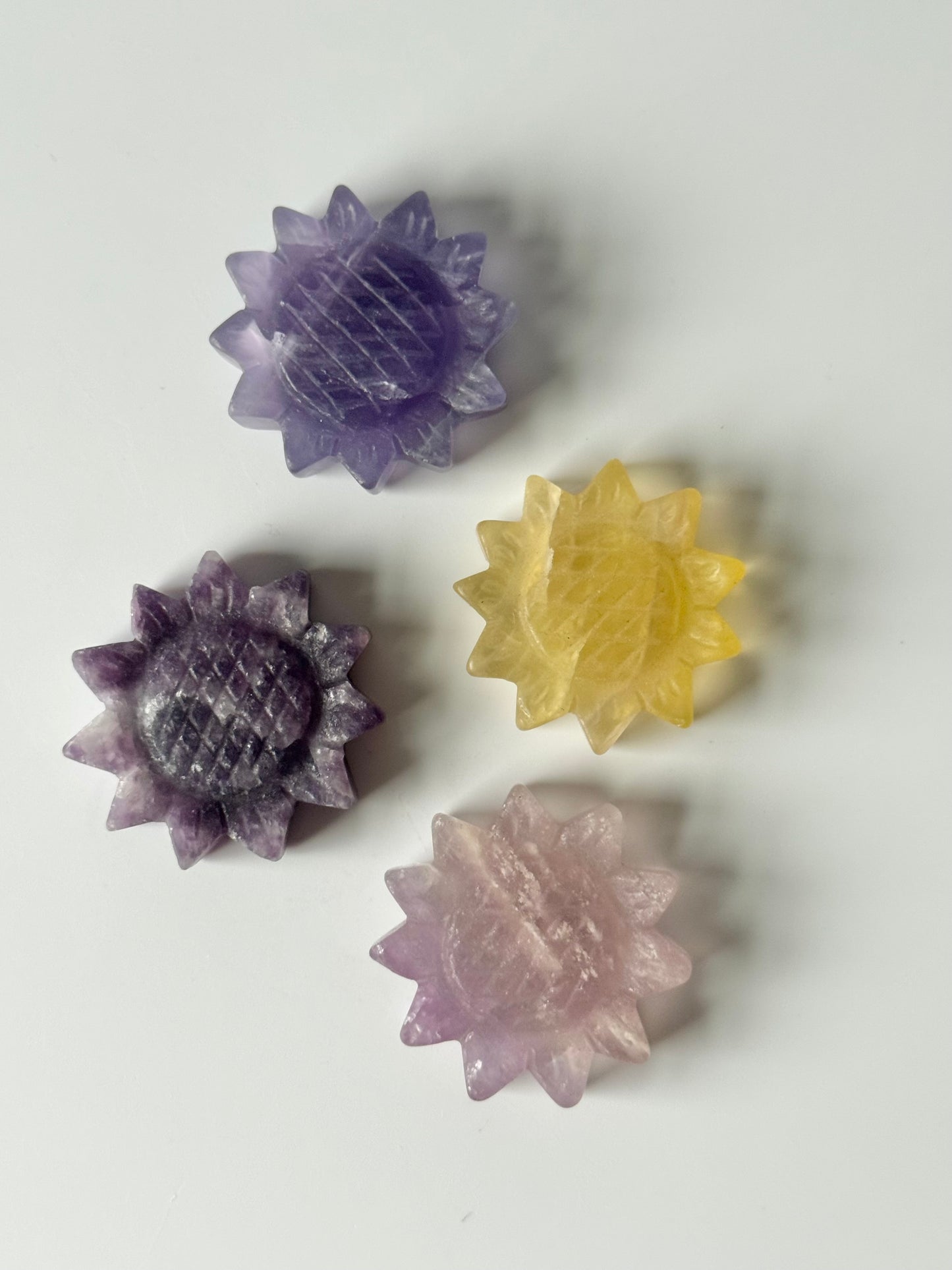 Sunflower Carving, Flat
