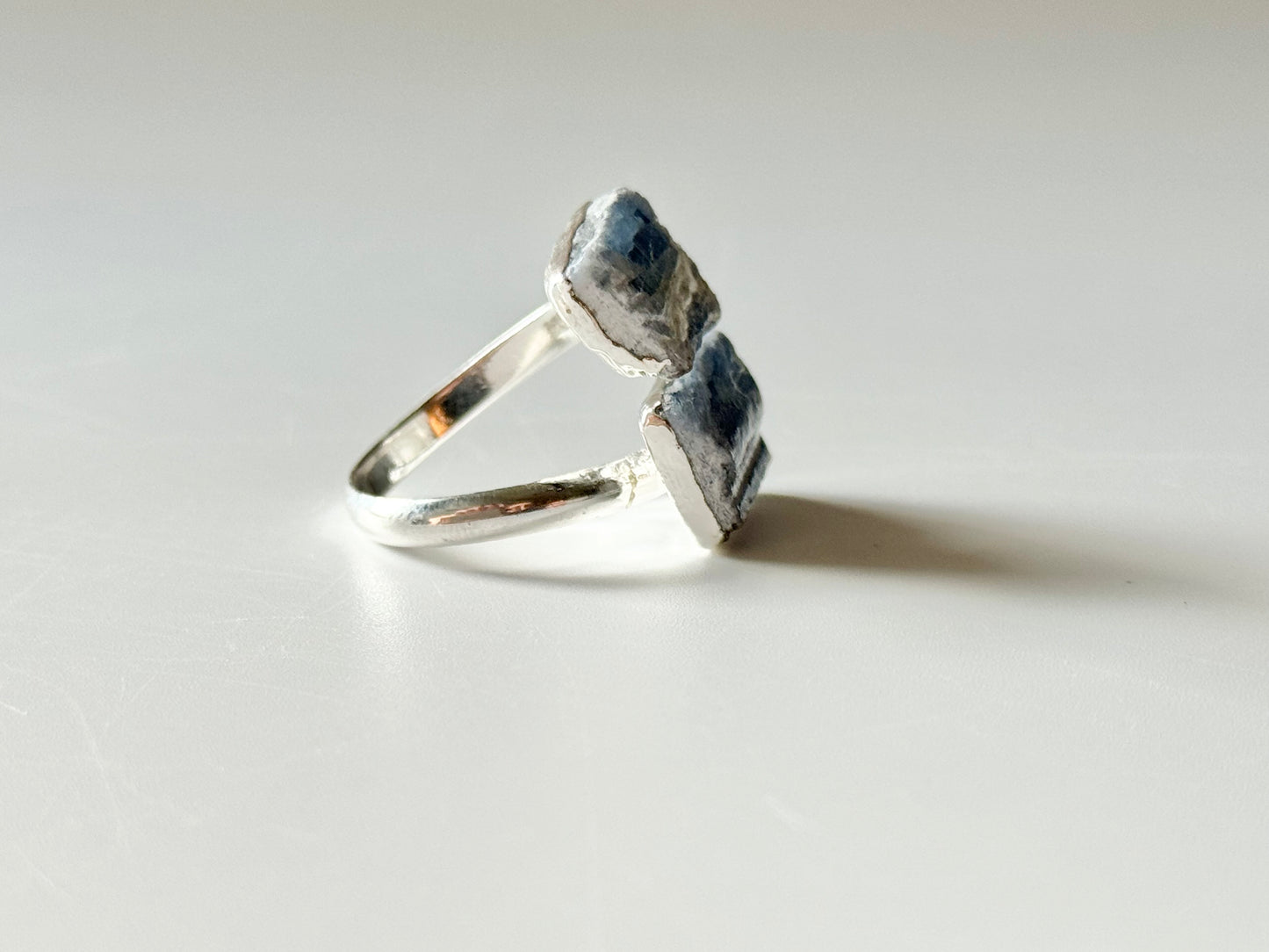 Blue Kyanite Adjustable Ring