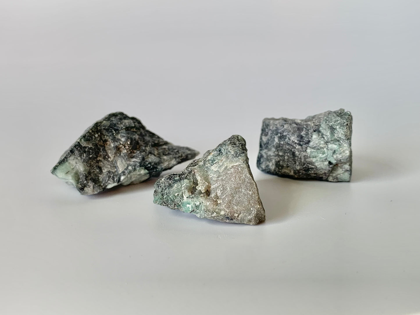 Raw Emerald in Matrix