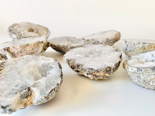 Trancas Geode, half, face polished