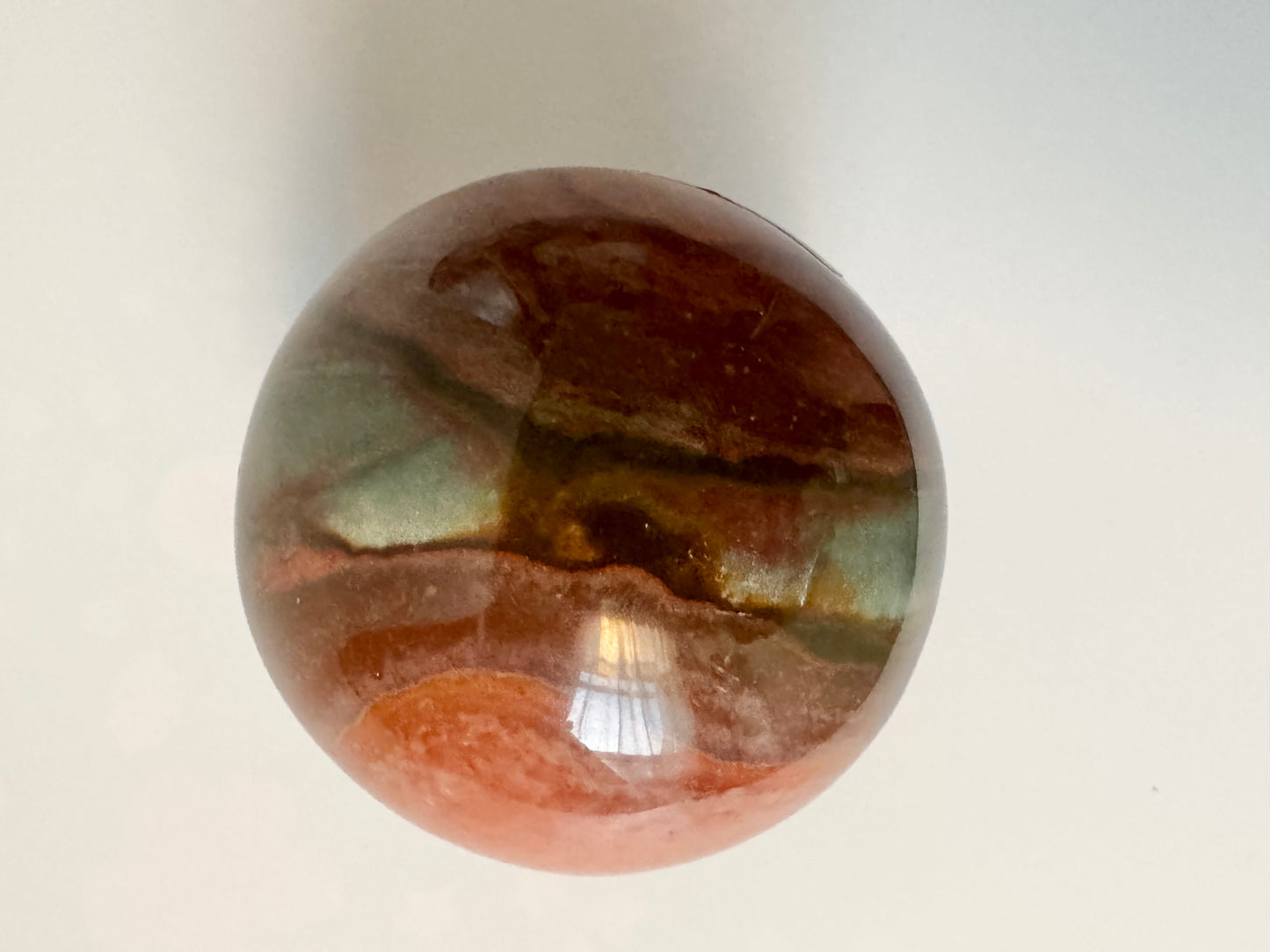 Polychrome Jasper Sphere, ~74mm