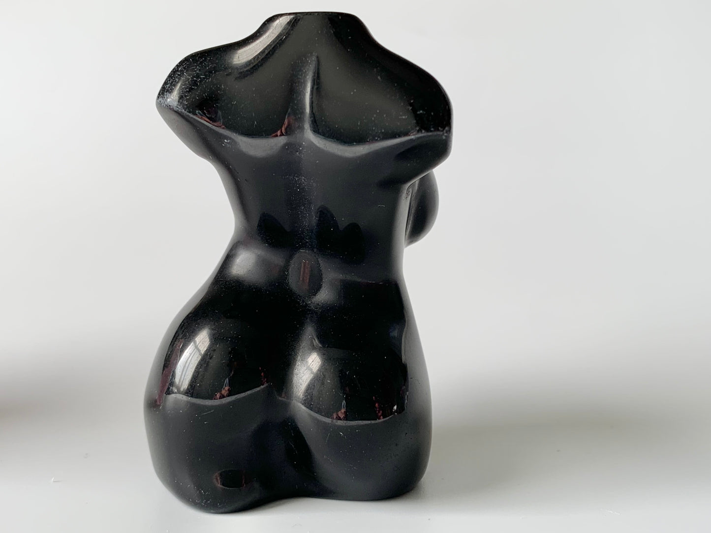 Obsidian Curvy Goddess Body, ~3 inches