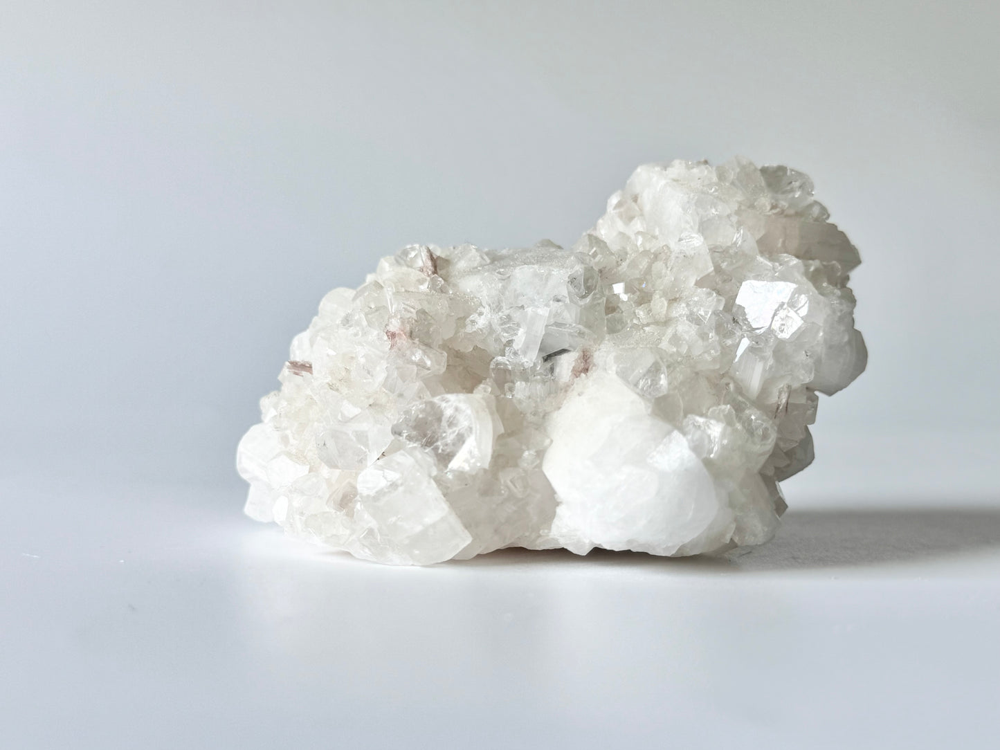 Apophyllite with Peach Stilbite