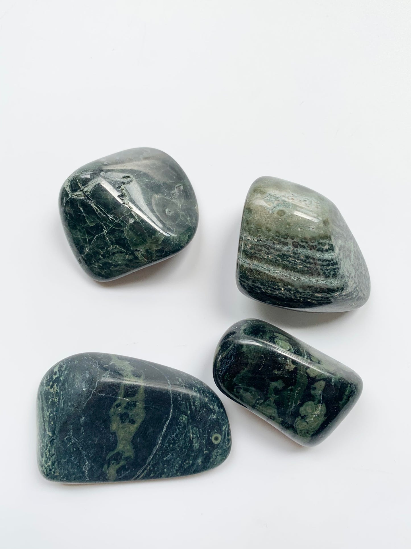 Kambaba Jasper tumble, Large