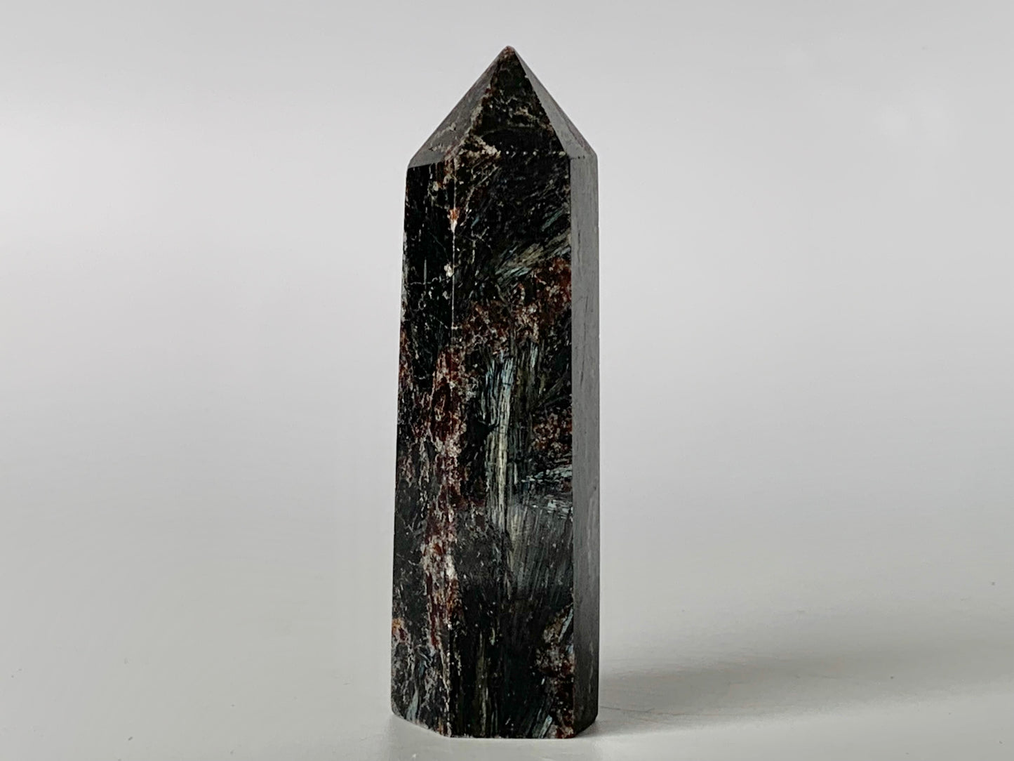 Garnet and Astrophyllite Tower