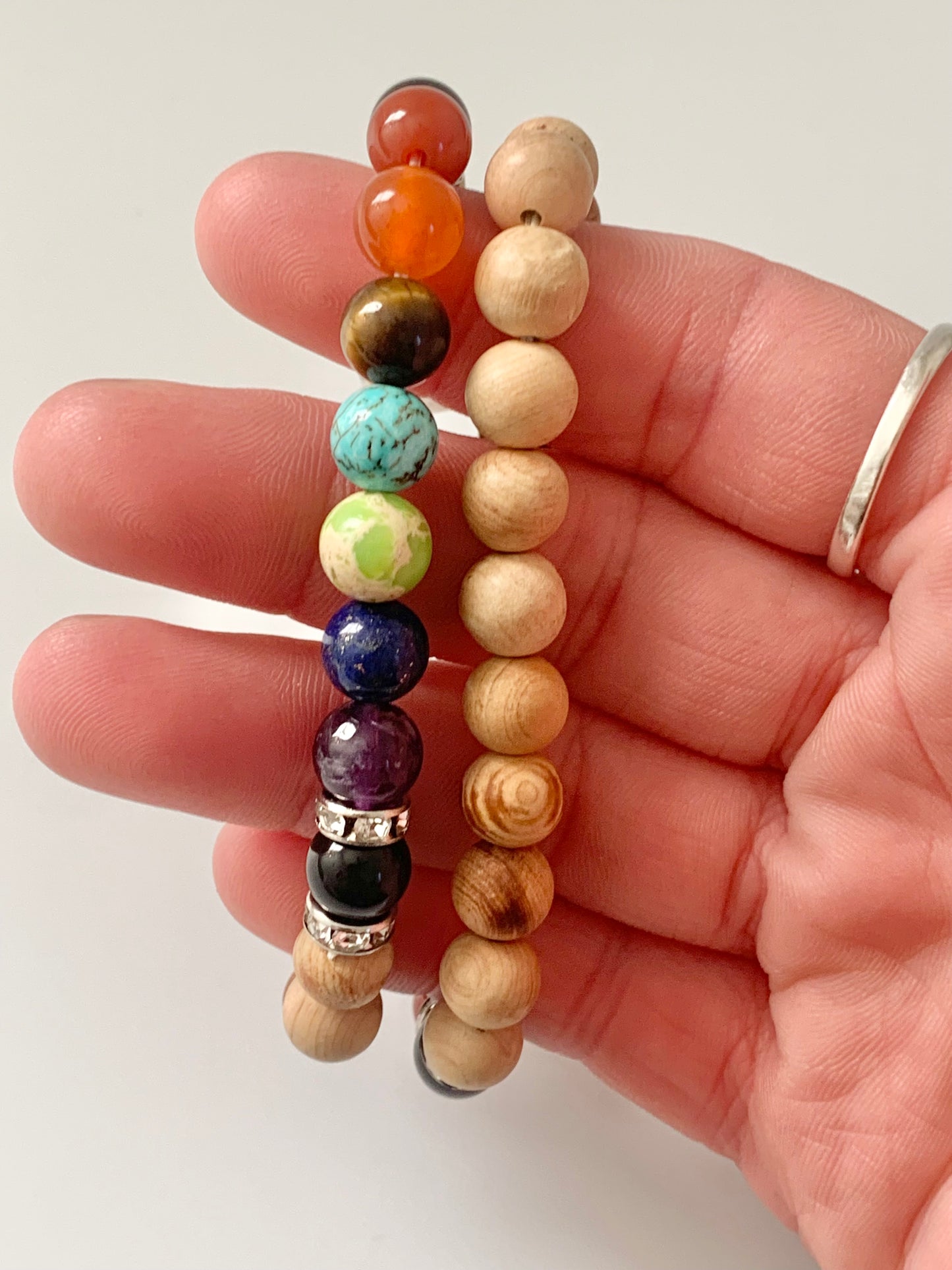 Palo Santo and Chakra Bead
