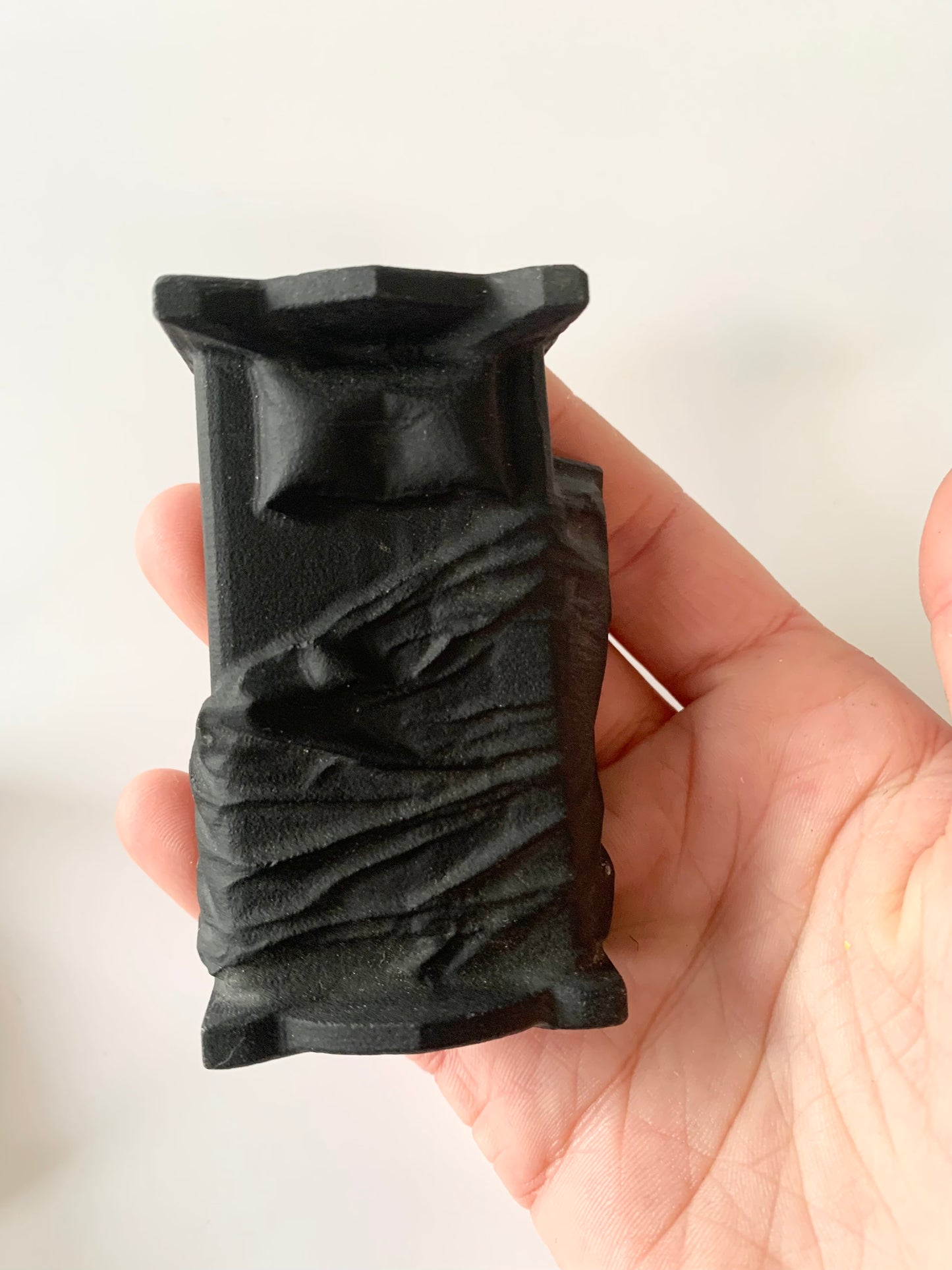 Bed Carving, Black Obsidian