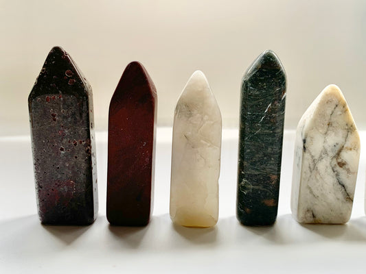 Lake Michigan Stone Towers