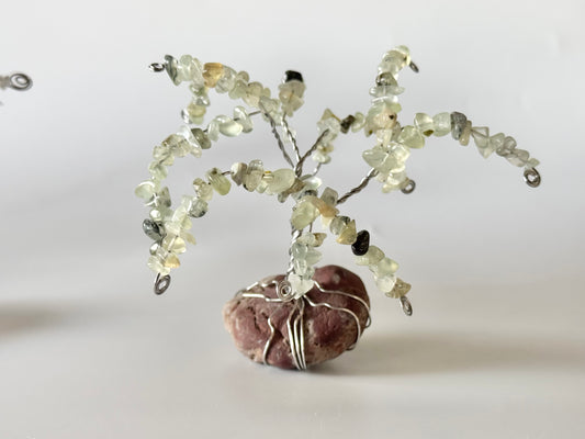 Lake Michigan Stone 3D Wire Tree with stone chips