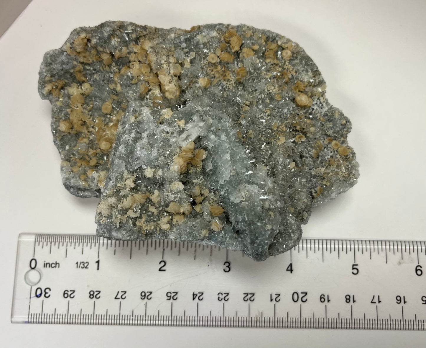 Needle Quartz with Siderite Specimen (E)