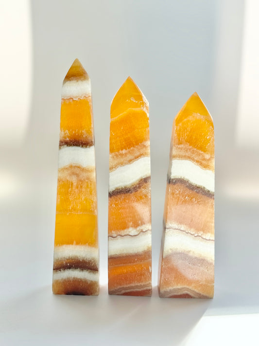 Yellow Calcite Tower