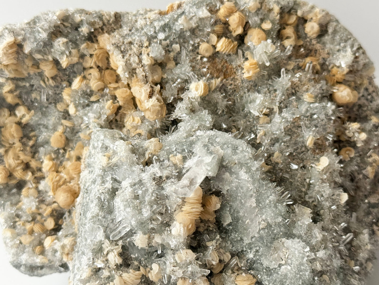 Needle Quartz with Siderite Specimen (E)