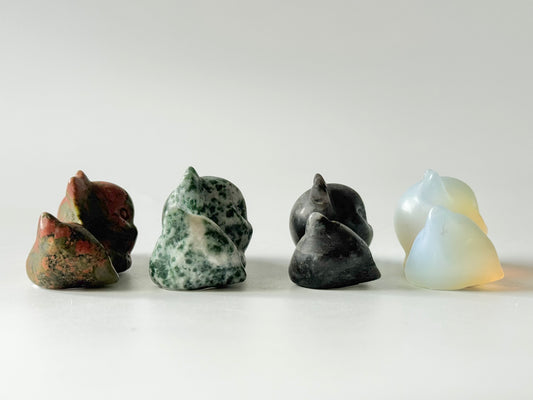 Playful Axolotl Carving