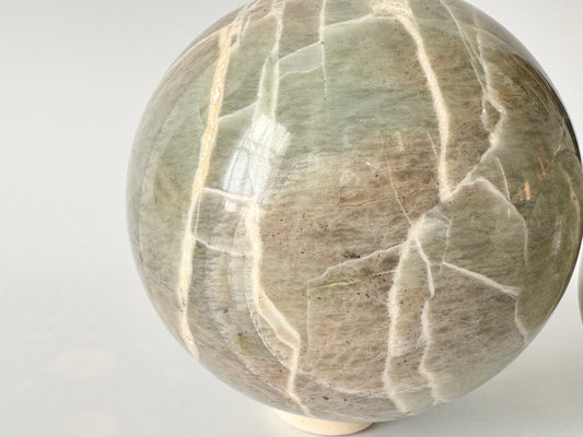 Green Moonstone Sphere