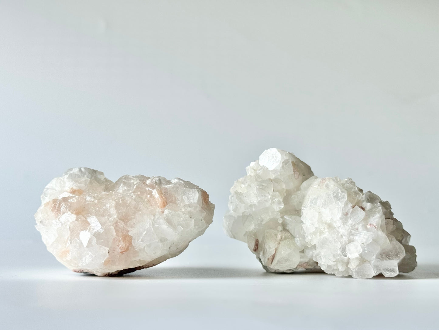 Apophyllite with Peach Stilbite