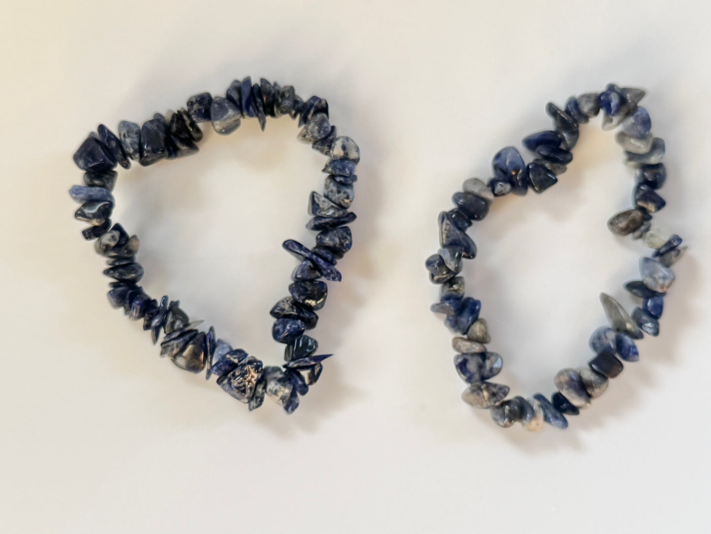 Sodalite Chip Bead Bracelet