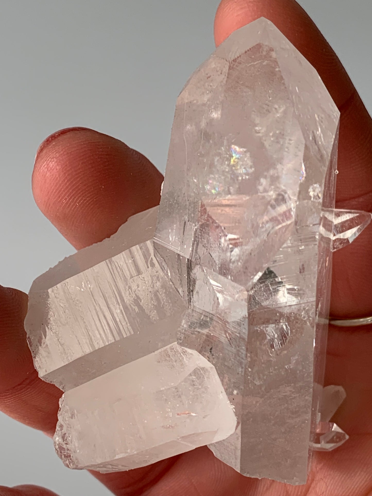 Clear Quartz Crystal Cluster