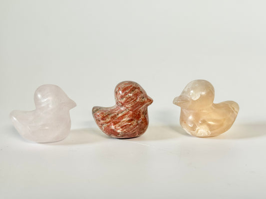 Mini Toy Duck Carving