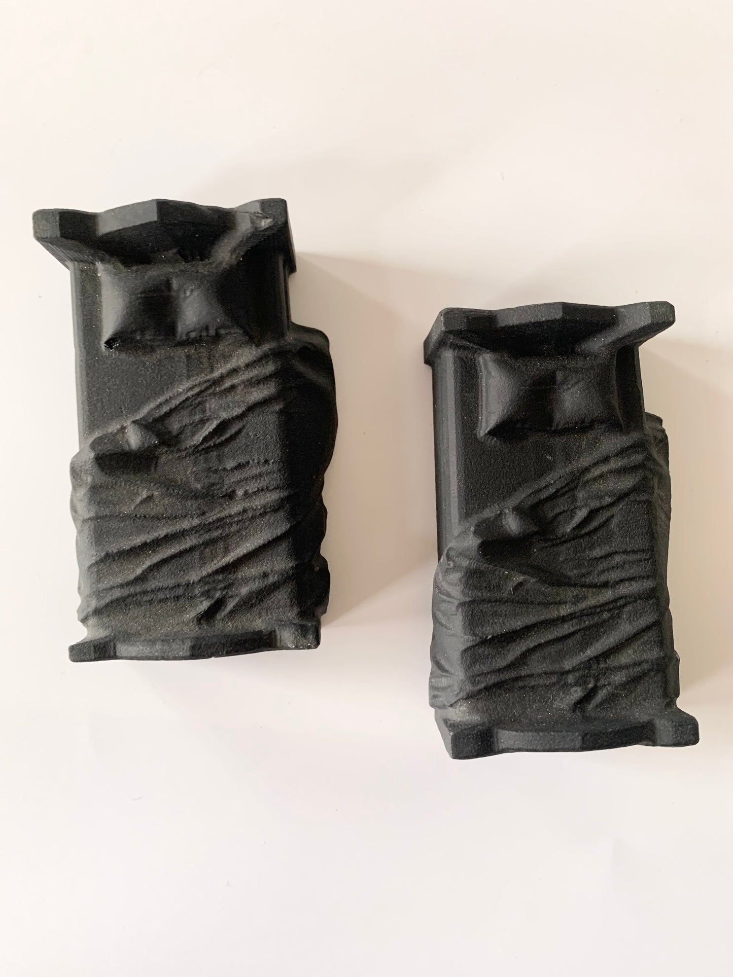 Bed Carving, Black Obsidian