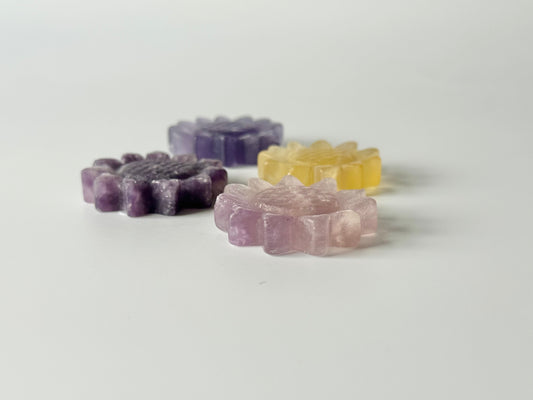 Sunflower Carving, Flat