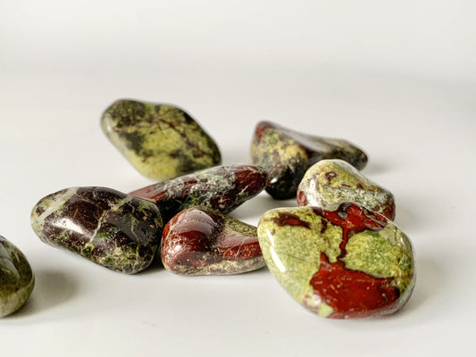 Dragon Blood Jasper, tumble