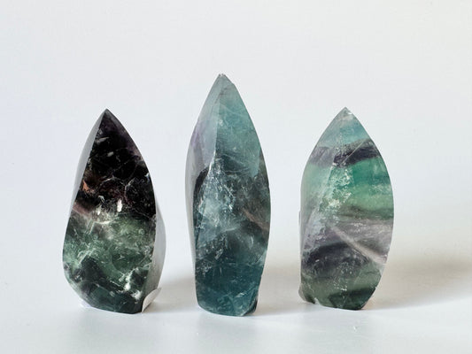 Rainbow Fluorite Flame