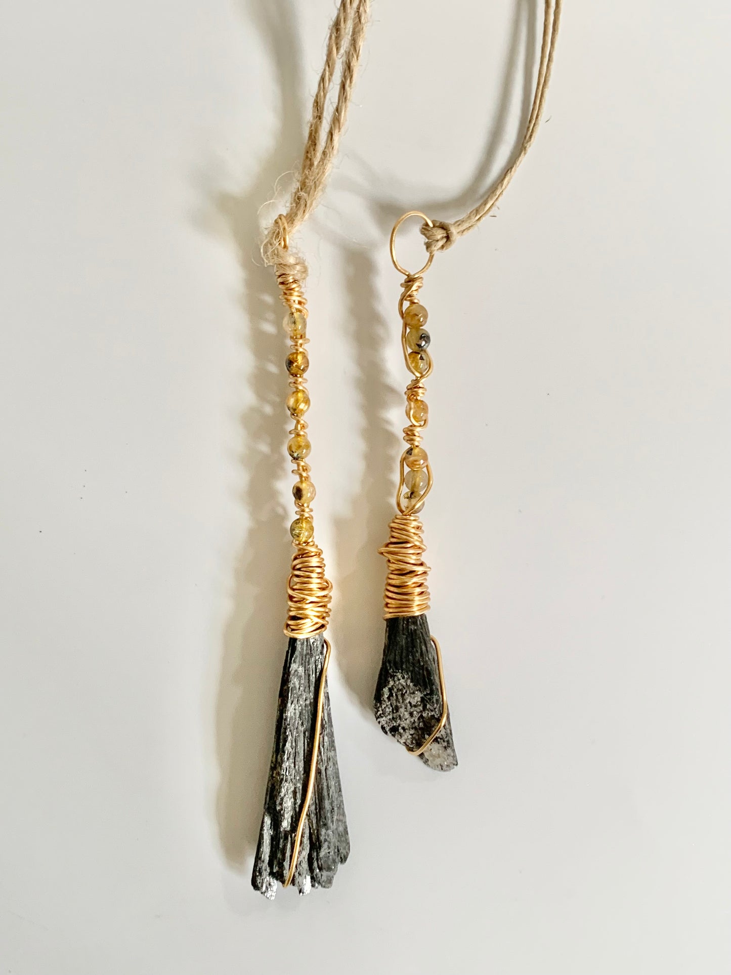 Black Kyanite Broom