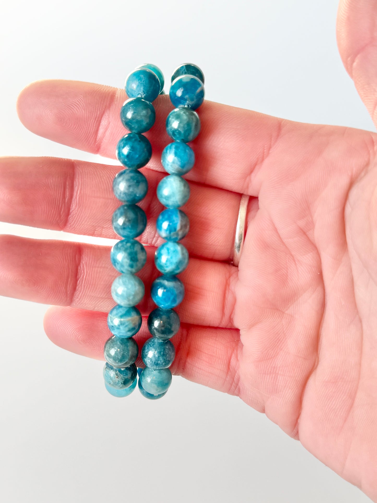 Blue Apatite Bracelet
