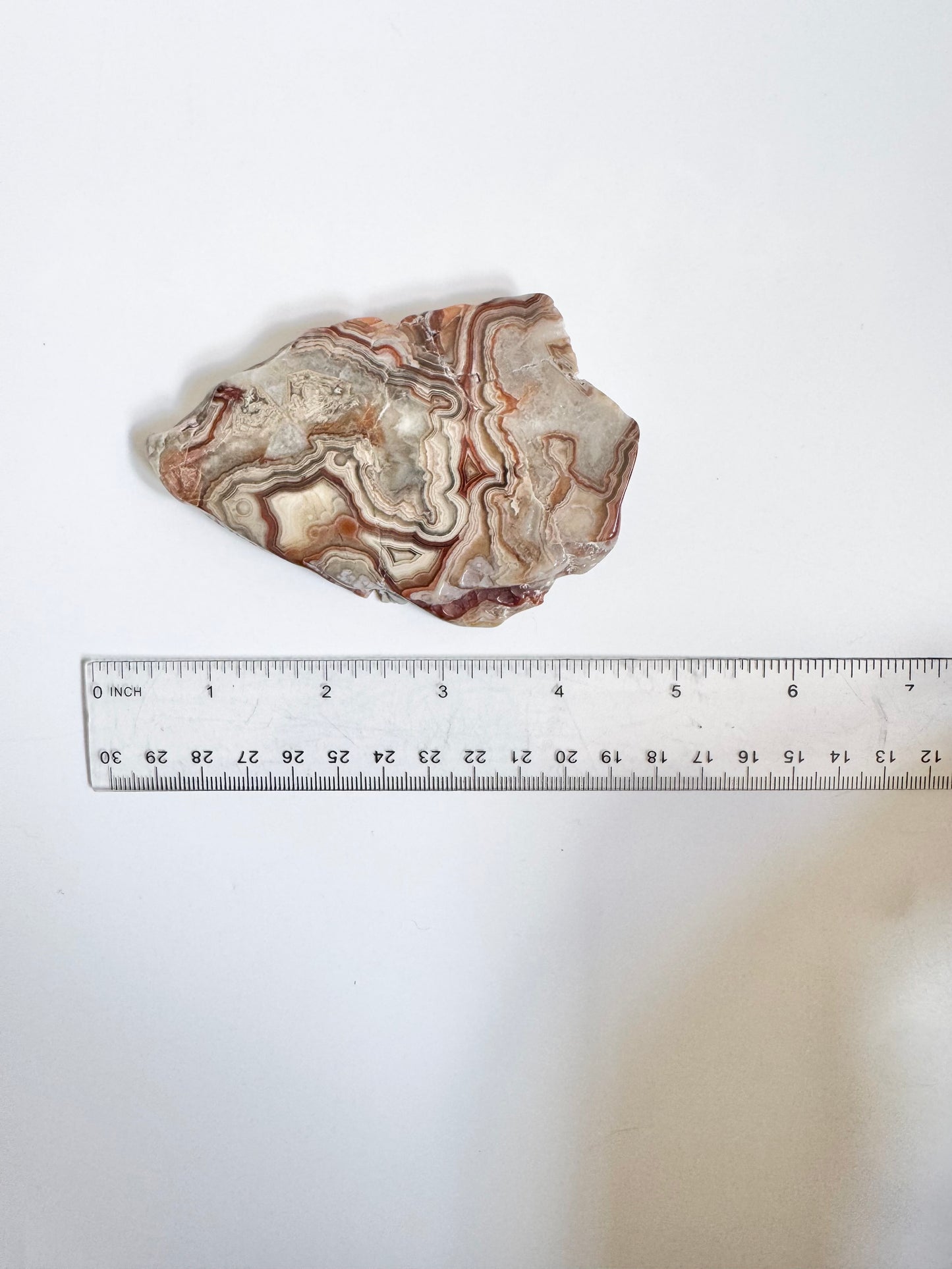 Crazy Lace Agate Slab, polished