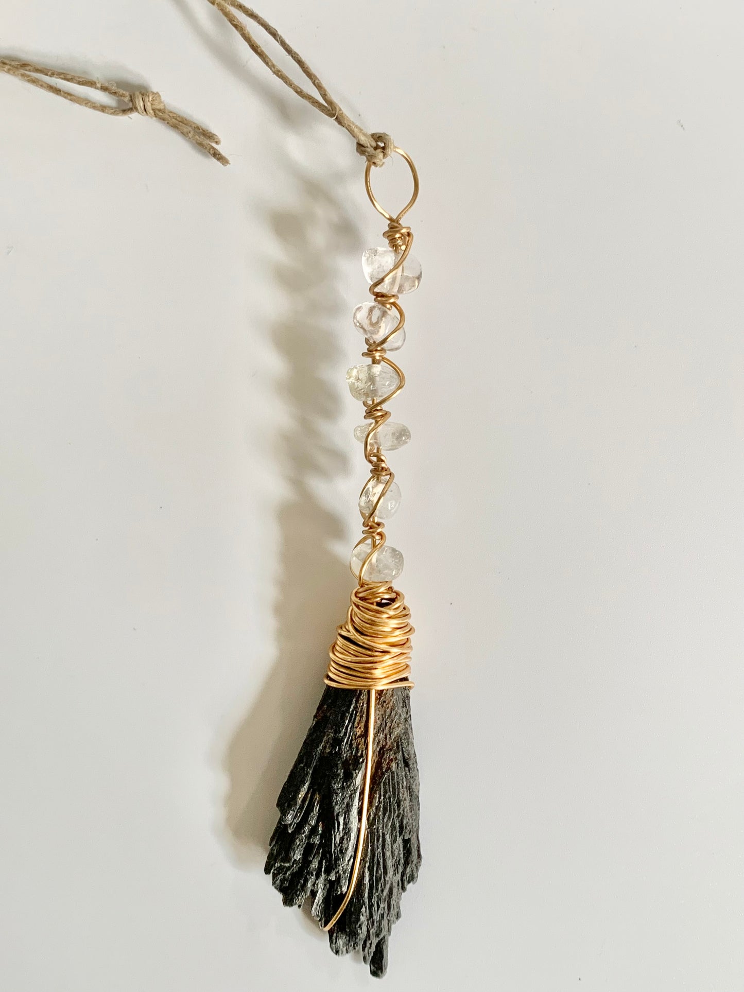 Black Kyanite Broom