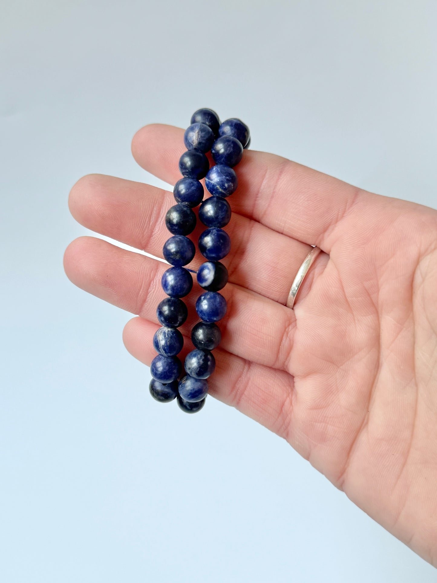 Sodalite Bead Bracelet
