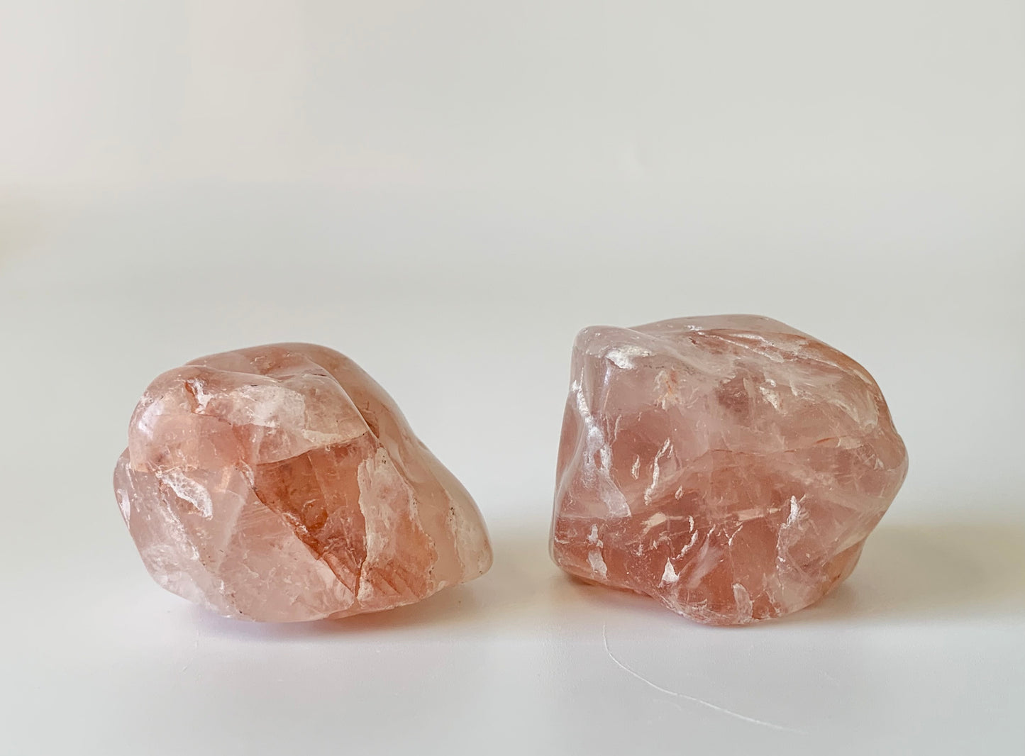 Fire Quartz, hematoid quartz, large tumble