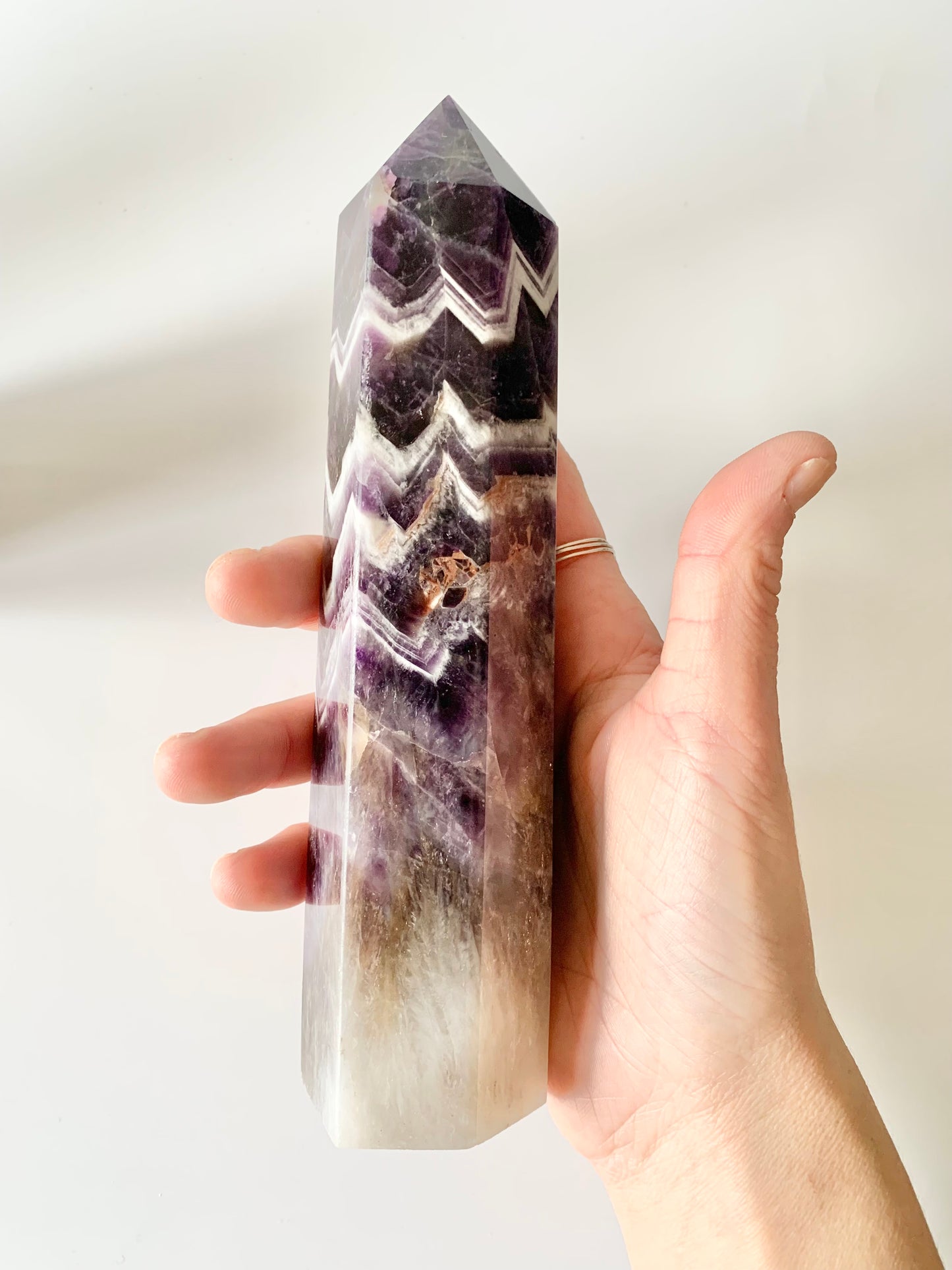 Chevron Amethyst Tower, Large