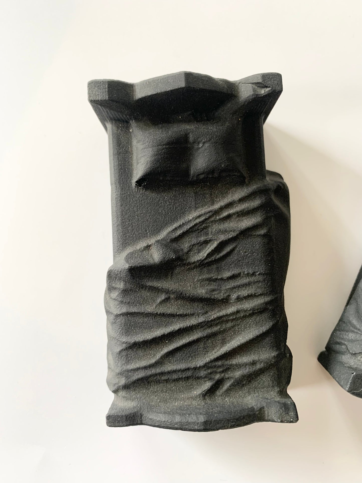 Bed Carving, Black Obsidian
