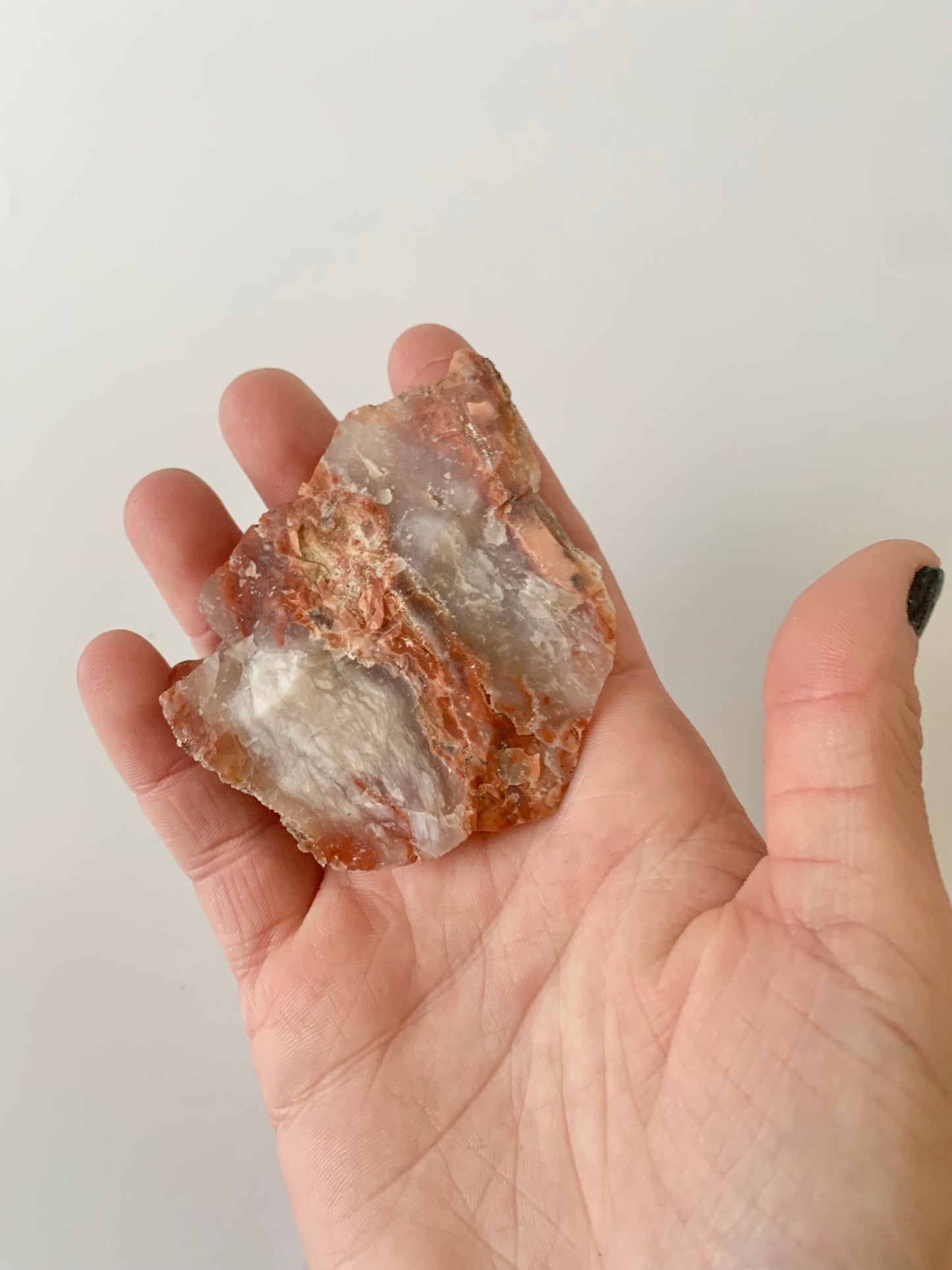 Red Velvet Agate, Raw