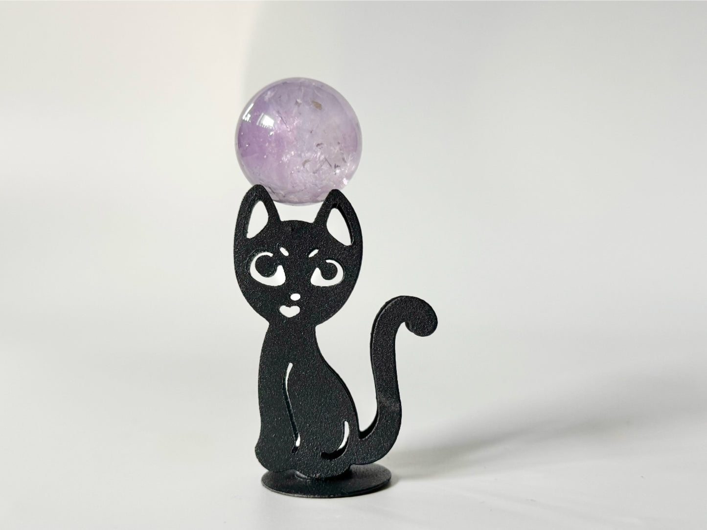 Black Cat Mini Sphere Stand, sphere holder