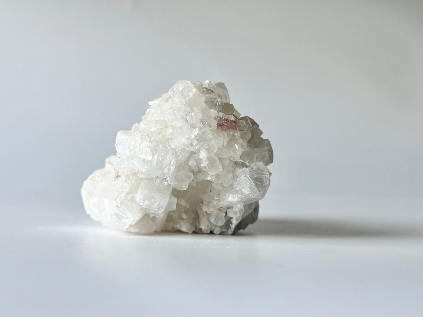 Apophyllite with Peach Stilbite