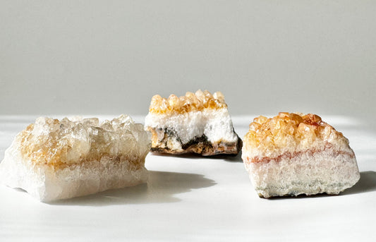 Small Citrine Clusters