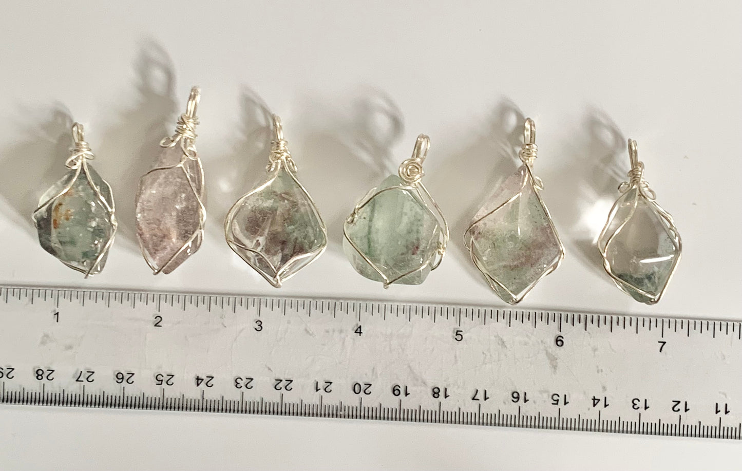 Garden Quartz Wire Wrapped Pendant