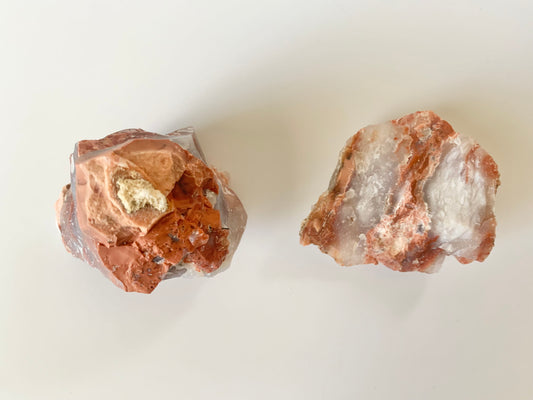 Red Velvet Agate, Raw