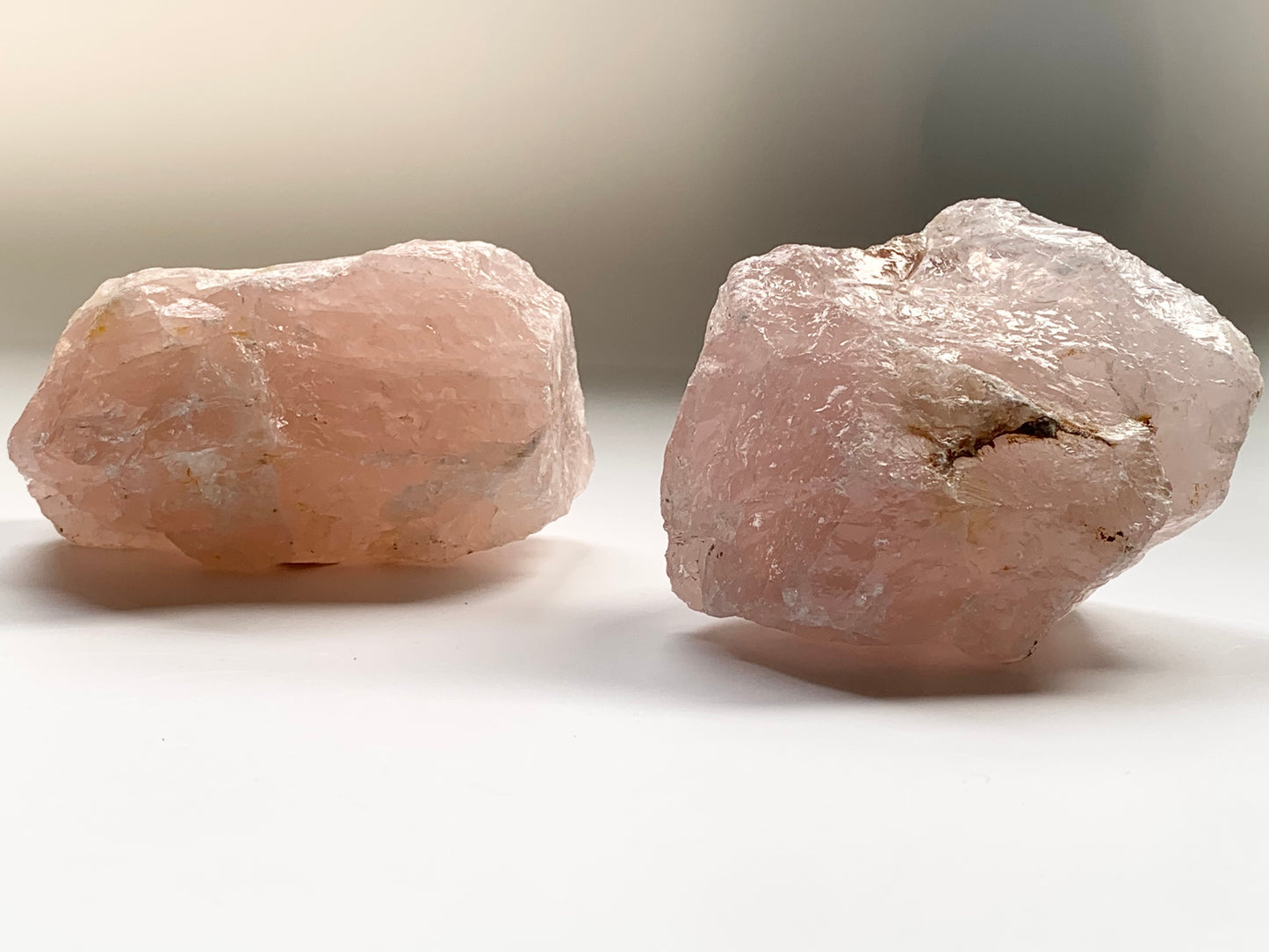 Raw Rose Quartz Display Piece