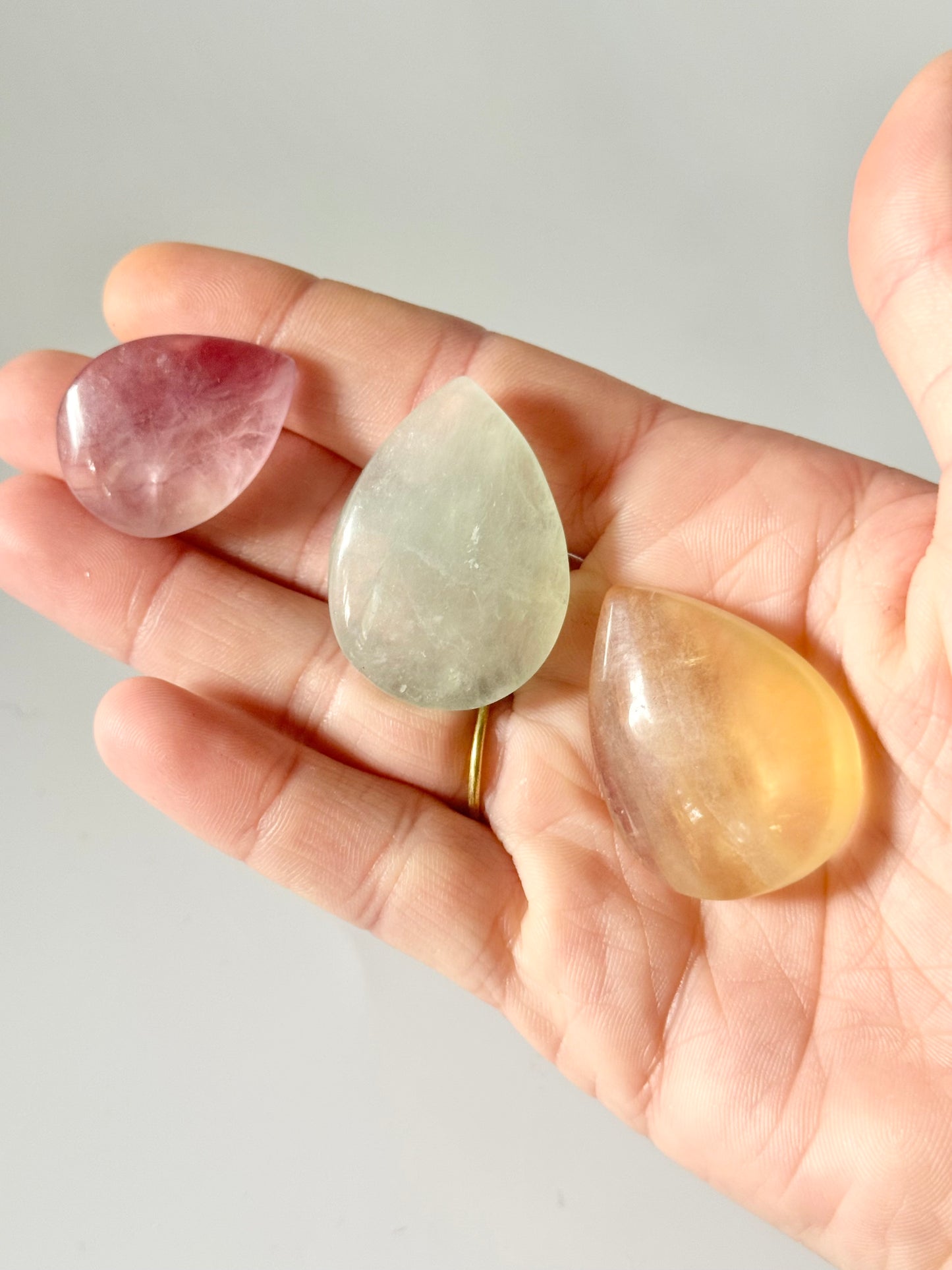 Fluorite Rain Drop